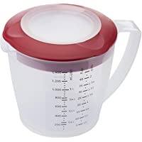 Westmark Vaso Mezclador-medidor con Protector contra Salpicaduras- Tapa y Pico- Plástico- Capacidad: 1-4 litros- Helena…